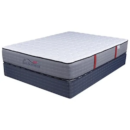 Queen 11.5" 2-Sided Extra Firm Mattress and 9" Standard Foundation